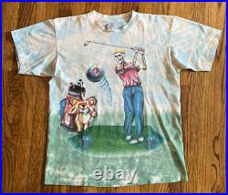 Vintage 1994 Grateful Dead Golfing Tour Promo T-Shirt 22x28 Large