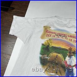 Vintage 1994 Grateful Dead Madison Square Garden T-Shirt Size XL