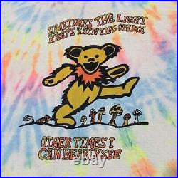 Vintage 1994 Grateful Dead Single Stitched T Shirt (XL) Tie Dye Bearly