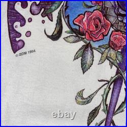 Vintage 1994 Grateful Dead Spring Tour 94' Deadhead T-Shirt Size Large Fruitotl