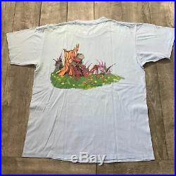 Vintage 1994 Grateful Dead Spring Tour Dancing Bears Graphic Shirt Sz Large USA
