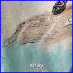 Vintage 1994 Grateful Dead Steal Your Base Liquid Blue Tie Dye Shirt XL