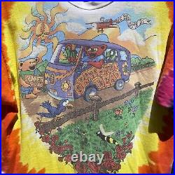 Vintage 1994 Grateful Dead Summer Tour Band Concert Graphic Tee Shirt XL USA