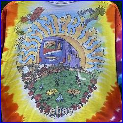 Vintage 1994 Grateful Dead Summer Tour Band Concert Graphic Tee Shirt XL USA