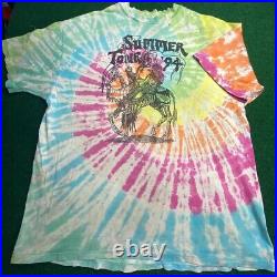 Vintage 1994 Grateful Dead Summer Tour Jerry Garcia Tie Dye Shirt XL Mens