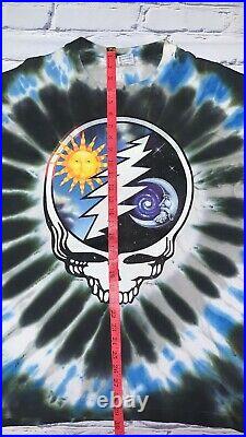 Vintage 1994 Grateful Dead Summer Tour Tie Dye Sun/Moon Concert T-Shirt Rare