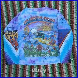 Vintage 1994 Grateful Dead Summer tour surfer Combo original Single Stitch Sz XL