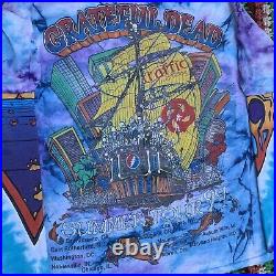 Vintage 1994 Grateful Dead Summer tour surfer Combo original Single Stitch Sz XL