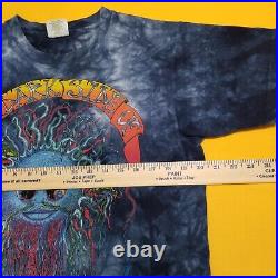 Vintage 1994 Grateful Dead The Dark Side Of The Sun Tie Dye Shirt Single Stitch