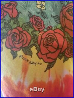 Vintage 1994 Grateful Dead band T Shirt Summer Tour Tie Dye rare XXL size Jerry