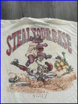 Vintage 1994 Liquid Blue Grateful Dead Steal Your Base t-shirt