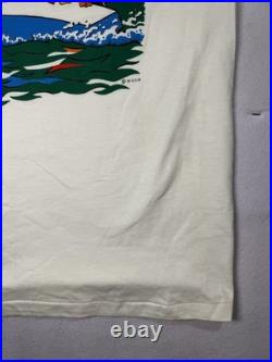 Vintage 1995 G. D. M Grateful Dead Shirt Sailboat S. S. Bear Boat Men Sz Large EUC