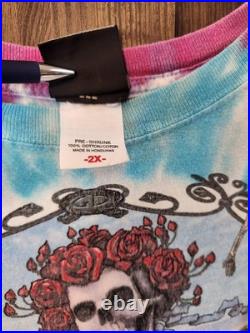 Vintage 1995 Grateful Dead 30th Anniversary Liquid Blue T-shirt XXL