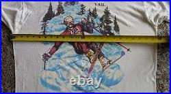 Vintage 1995 Grateful Dead 90s US Ski Team Long Sleeve T-shirt Deadhead XL Vail