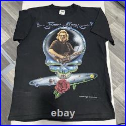 Vintage 1995 Grateful Dead Jerry Garcia Memorial Shirt Adult Size X-Large