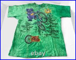 Vintage 1995 Grateful Dead Liquid Blue Dead Treads T-Shirt, Men's Sz. XL