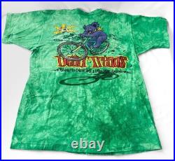 Vintage 1995 Grateful Dead Liquid Blue Dead Treads T-Shirt, Men's Sz. XL