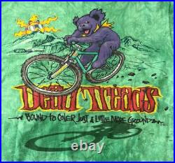 Vintage 1995 Grateful Dead Liquid Blue Dead Treads T-Shirt, Men's Sz. XL