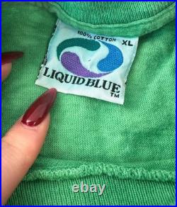 Vintage 1995 Grateful Dead Liquid Blue Dead Treads T-Shirt, Men's Sz. XL