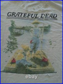 Vintage 1995 Grateful Dead Mark Twain single stitch Made in USA T-shirt XL, READ