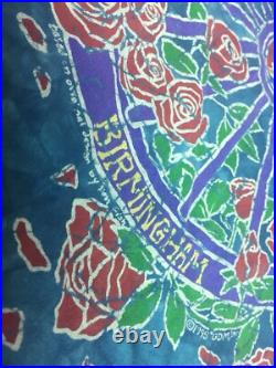 Vintage 1995 Grateful Dead Spring Tour Shirt Bertha Batik Rare GDM Size XL