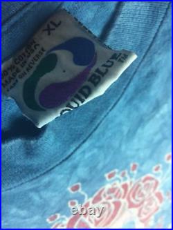 Vintage 1995 Grateful Dead Spring Tour Shirt Bertha Batik Rare GDM Size XL