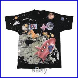 Vintage 1995 Grateful Dead Standing On The Moon Shirt Size XL, NEVER WORN