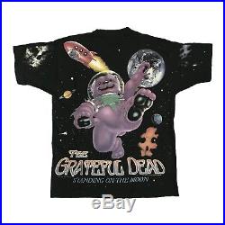 Vintage 1995 Grateful Dead Standing On The Moon Shirt Size XL, NEVER WORN