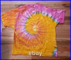 Vintage 1995 Grateful Dead Steps Of 710 Ashbury Tie Dye Shirt XL Gene Anthony