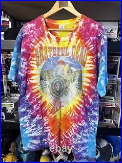 Vintage 1995 Grateful Dead Summer Tour T Shirt Tie Dye Size XL VTG Rare