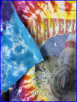 Vintage 1995 Grateful Dead Summer Tour T Shirt Tie Dye Size XL VTG Rare