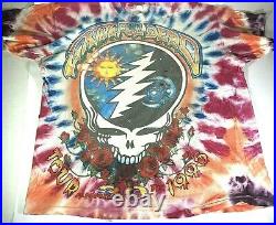 Vintage 1995 Grateful Dead T-Shirt Adult XL Tie-Dye Summer Tour 30th Anniversary