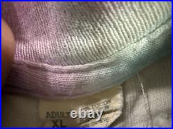 Vintage 1995 Grateful Dead Tie Dye Tour T Shirt XL Bound to Cover Just Mo Ground