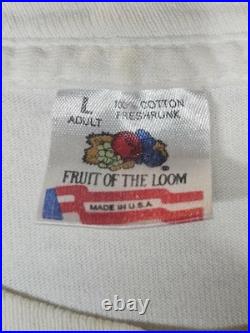 Vintage 1995 Grateful Dead Tour Single Stitch T Shirt USA Made Large