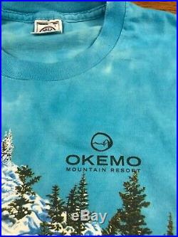 Vintage 1995 Grateful Dead U. S. Ski Team Okemo Resort T Shirt Adult L Large