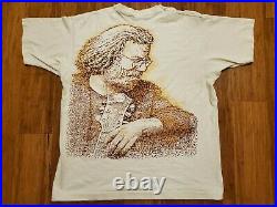 Vintage 1995 Jerry Garcia Memorial T Shirt XL Grateful Dead