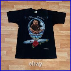 Vintage 1995 Jerry Garcia The Mountain T-Shirt Grateful Dead XL Tennessee River