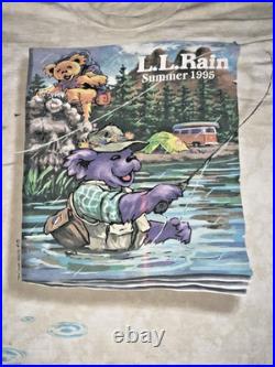 Vintage 1995 Liquid Blue Grateful Dead L. L. Rain/L. L. Bean XL shirt (rare)
