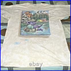 Vintage 1995 Liquid Blue Grateful Dead L. L. Rain/L. L. Bean XL shirt (rare)