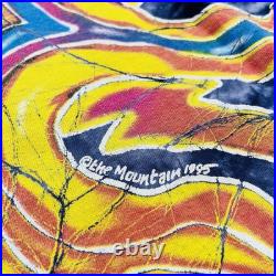 Vintage 1995 The Mountain Sun & Moon AOP RARE Michael Mcgloin XL Grateful Dead