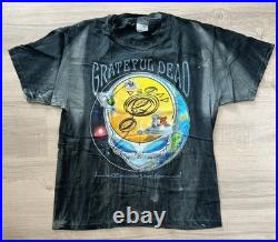 Vintage 1996 Grateful Dead Encounter Your Face Tie Dye Concert T Shirt