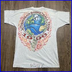 Vintage 1996 lithuania grateful dead shirt size large