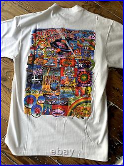 Vintage 1997 Further Festival Grateful Dead and Co Tshirt Deadstock L