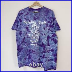 Vintage 1997 Grateful Dead Shirt Dancing Bear Fest New Jersey RARE Tee Shirt XL