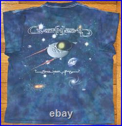 Vintage 1997 Grateful Dead Space Your Face Gregg Templeton Tie Dye Shirt Size XL