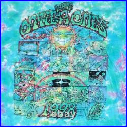 Vintage 1998 Grateful Dead Concert Shirt Mens XL Custom Tie Dyed The Other Ones