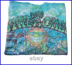 Vintage 1998 Grateful Dead Concert Shirt Mens XL Custom Tie Dyed The Other Ones