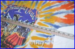 Vintage 1998 Grateful Dead Fall Harvest Tour T Shirt Tie Dye FOTL Heavy Size XL