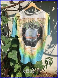 Vintage 1998 Grateful Dead Keep It Green Shirt Thrashed To Perfection L