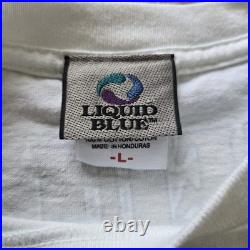 Vintage 1998 Grateful Dead Liquid Blue Shirt Large Keep It Green Tie Dye Biffle